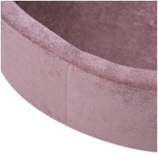 Ballenbak Rond 90x30 | Pink Chenille excl. ballen