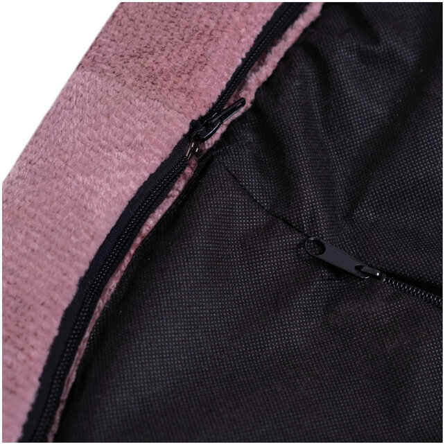Ballenbak Rond 90x30 | Pink Chenille excl. ballen