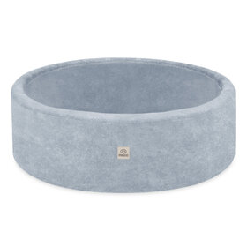 Ballenbak Rond 90x30 | Blue Chenille excl. ballen
