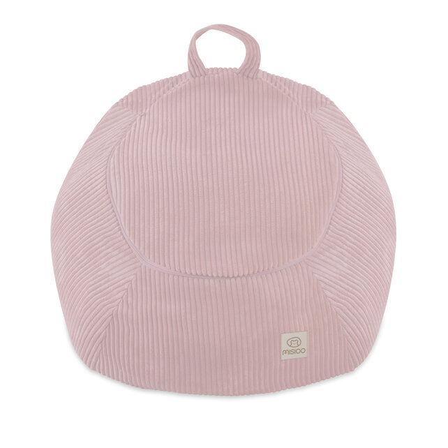 Zitzak & Opbergtas - Light Pink Corduroy