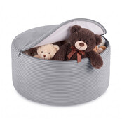 Kinderpoef | Light Grey Corduroy