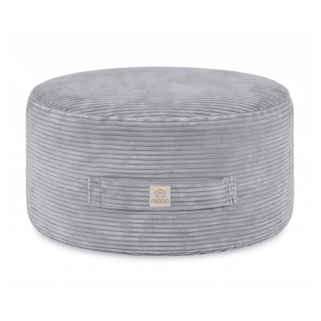Kinderpoef | Light Grey Corduroy