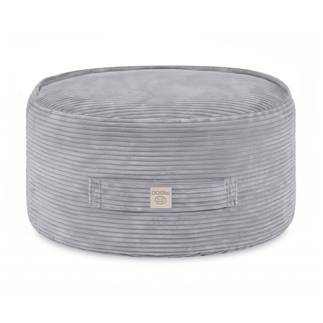 Kinderpoef | Light Grey Corduroy
