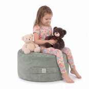 Kinderpoef | Green  Corduroy