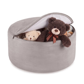Kinderpoef | Beige Corduroy