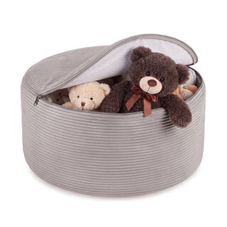 Kinderpoef | Beige Corduroy