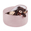 Misioo Kinderpoef | Light Pink Corduroy