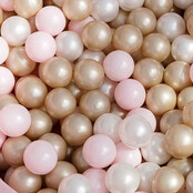 Ballen, set 400 stuks | Pearl/Gold/Light Pink Pearl | 6 cm