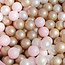 Misioo Ballen, set 400 stuks | Pearl/Gold/Light Pink Pearl | 6 cm