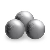Ballen, set 400 stuks | Pearl/Silver/Light Pink | 6 cm