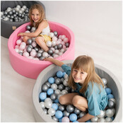 Ballen, set 400 stuks | Pearl/Silver/Light Pink | 6 cm