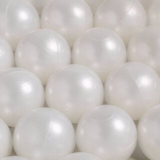 Ballen, set 400 stuks | Pearl | 6 cm