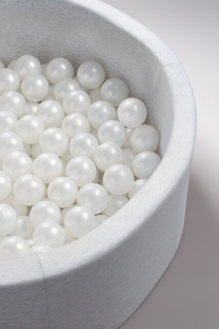 Ballen, set 400 stuks | Pearl | 6 cm
