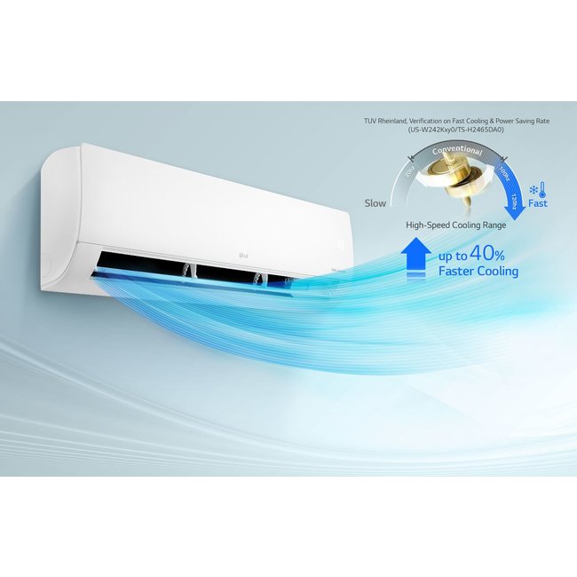 LG S12ET 3,5kW - inclusief standaard montage