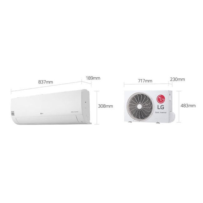 LG EZ12CYS 3,5kW - inclusief standaard montage