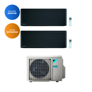 Daikin Daikin Stylish Multi Split - 2 binnen units van  3,5  kW en 2 kW