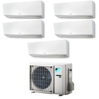 Daikin Daikin Perfera multi split  met 5 binnen units