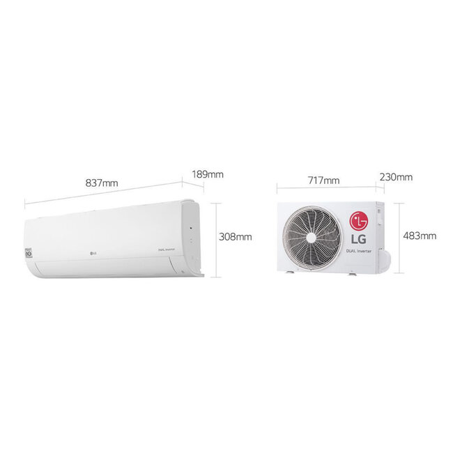 LG LG  2,5 kW - EZ09CYS Standaard Plus model 2024