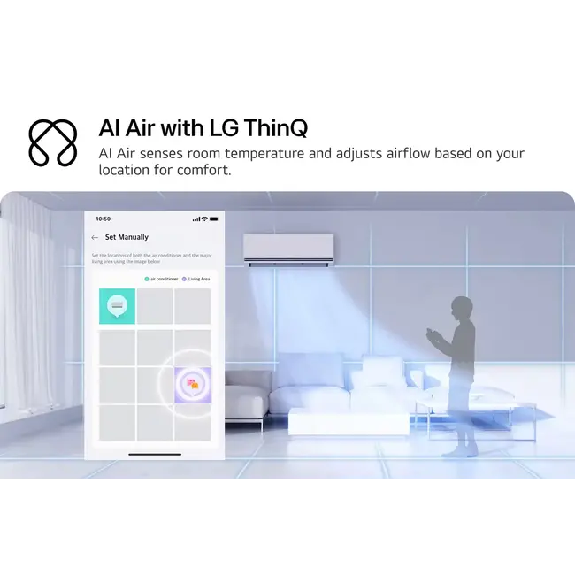 LG LG 3,5 kW - P012SND Dualcool AI AIR Special