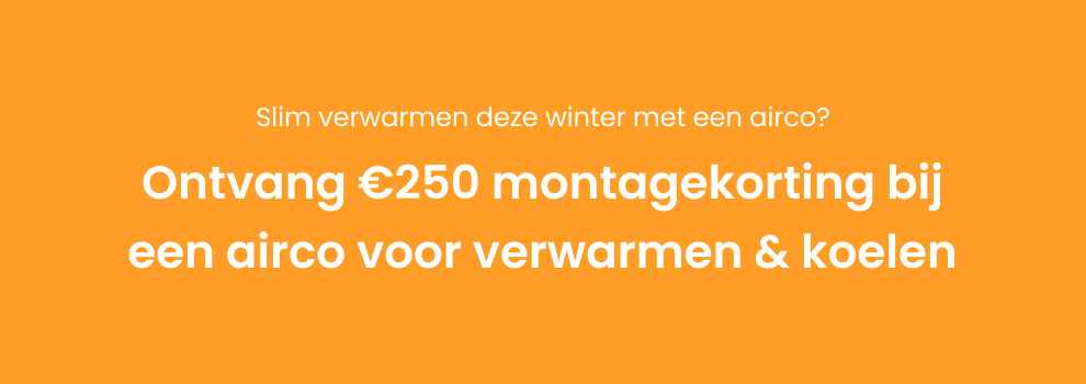 banner €250 montagekorting