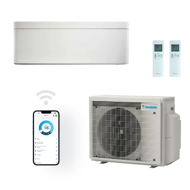 Daikin Daikin Stylish (RXA50 + FTXA50) - Inclusief standaard montage