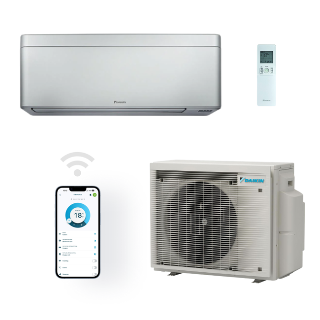 Daikin Daikin Stylish (RXA35 + FTXA35) - Inclusief standaard montage
