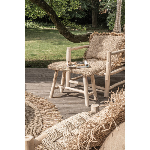 Bazar Bizar The Raffia Bench - 60