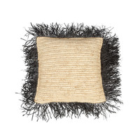 The Raffia Cushion Square