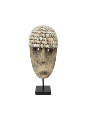 Bazar Bizar The Cowrie Mask on Stand