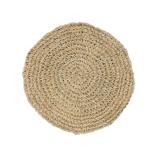 Bazar Bizar The Seagrass Placemat Round - Natural