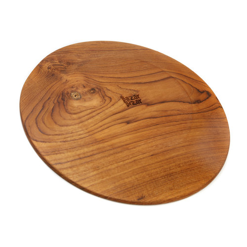 Bazar Bizar Bord the Teak Root Round Plate - XL