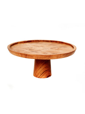 Bazar Bizar Taart Plateau The Teak Root Cake Dish