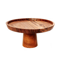 Taart Plateau The Teak Root Cake Dish