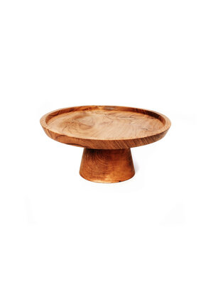 Bazar Bizar Taart Plateau The Teak Root Cake Dish