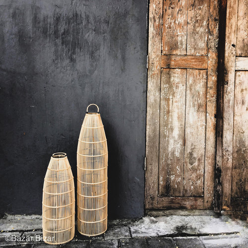 Bazar Bizar Hanglamp the Fish Trap - Natural - L