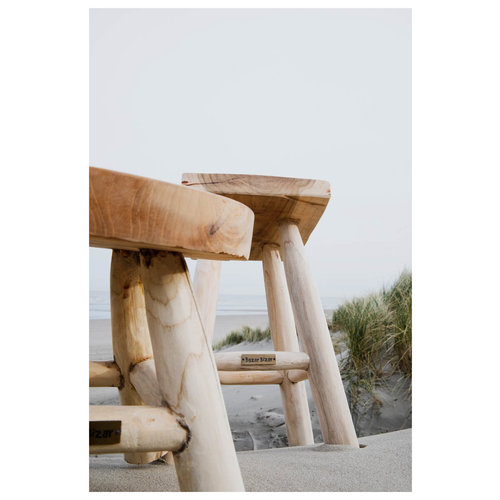 Bazar Bizar The Kudus Stool - Natural