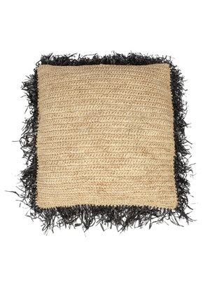Bazar Bizar The Raffia Cushion Square