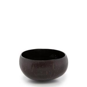Bazar Bizar Schaal Coco Food Bowl - Natural Zwart