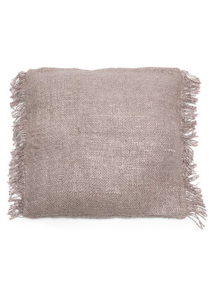 Bazar Bizar The Oh My Gee Cushion Cover - Pearl Grey - 60x60