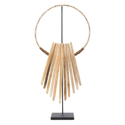 Bazar Bizar De Wooden Sticks op Stand - Naturel