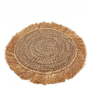 Bazar Bizar The Seagrass Raffia Placemat - Natural