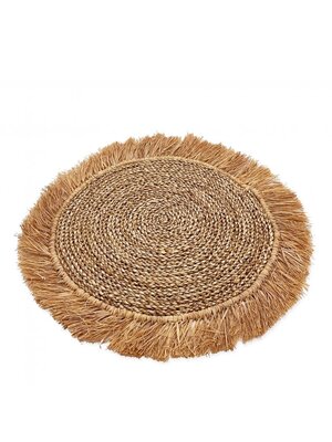 Bazar Bizar The Seagrass Raffia Placemat - Natural
