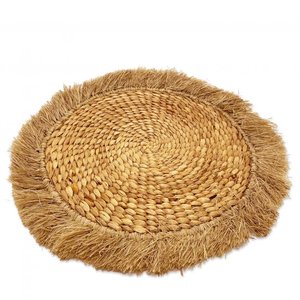 Bazar Bizar De Water Hyacinth Raffia Placemat - Naturel