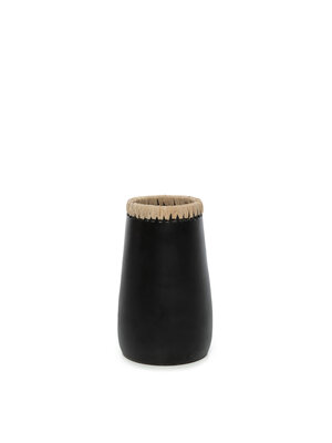 Bazar Bizar The Sneaky Vase - Black Natural - S Bazar Bizar The Sneaky Vase - Black Natural - S