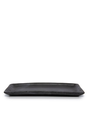 Bazar Bizar The Burned Sushi Plate - Black - M