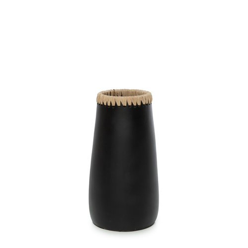 Bazar Bizar The Sneaky Vase - Black Natural - M