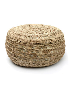 Bazar Bizar Poef Seagrass Pouffe