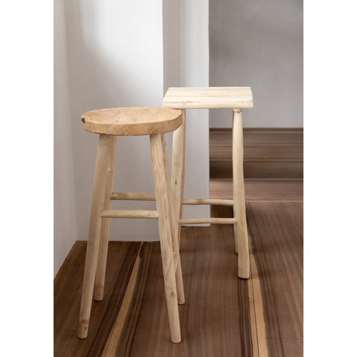 Bazar Bizar The Island Bar Stool - Natural