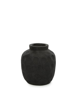 Bazar Bizar De Trendy Vaas - Zwart - S Bazar Bizar De Trendy Vaas - Zwart - S