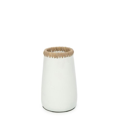 Bazar Bizar The Sneaky Vase - White Natural - S